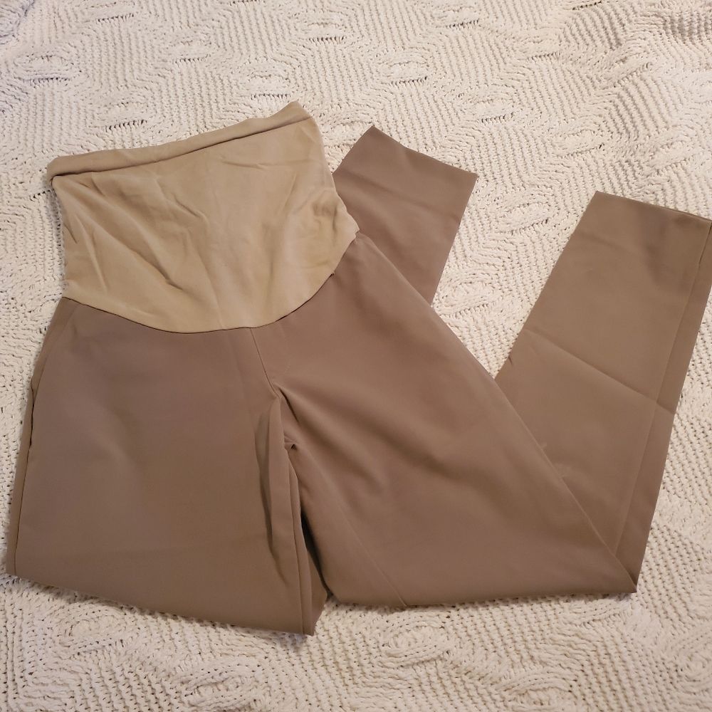 A Pea in the Pod khaki pants - Picture 1 of 3